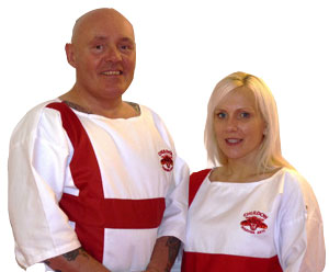Ary and Sarah Hauer, Founders of Chuldow Martial Arts Black Belt Academies, and Directors, Wakefield Academy